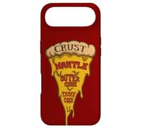 Custodia per iPhone Air Strati di geografia della terra su una fetta di pizza per imparare la geologia