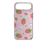 Custodia per iPhone Air Strawberry Floral Garden Cottagecore Aesthetic