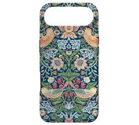 Custodia per iPhone Air Strawberry Thief William Morris Art Nouveau Pattern Blu