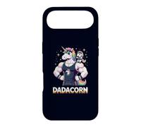 Custodia per iPhone Air Strong Like Dad: divertente palestra per allenamento con Dadacorn e Baby Unicorn