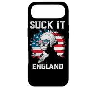 Custodia per iPhone Air Suck It England American Flag Funny 4th of July Patriotic