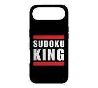 Custodia per iPhone Air Sudoku King divertente Sudoku dicendo scherzo