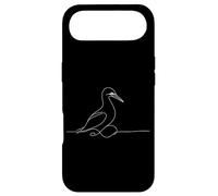 Custodia per iPhone Air Sula Bassana Line Art Uccello Ornitologia