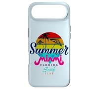 Custodia per iPhone Air Summer Miami Beach Sunset Tee shirts, I Love Miami, Miami