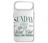 Custodia per iPhone Air Sunday Club Padel Crew Walls Are Friends Graphic