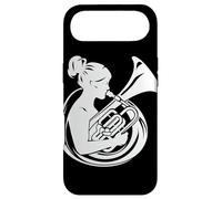Custodia per iPhone Air Suonatrice di tuba orchestra banda militare