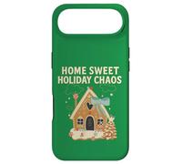 Custodia per iPhone Air Sweet Holiday Chaos Gingerbread House Funny Natale