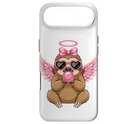 Custodia per iPhone Air Sweet Valentine's Day Sloth Angel With Pink Wings