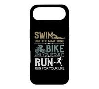 Custodia per iPhone Air Swim Bike Run Cooles - Bicicletta da triathlon