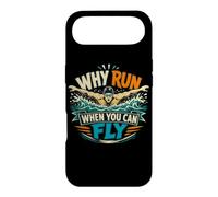Custodia per iPhone Air Swim Team Butterfly Perché correre quando si può volare umorismo