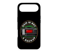 Custodia per iPhone Air Sysadmin IT Tech RAID Is Not A Backup