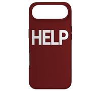 Custodia per iPhone Air T-shirt Shirt That Says Help - That Says Help
