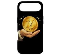 Custodia per iPhone Air T-shirt Z Coin Crypto Crypto Design per amore di valuta digitale