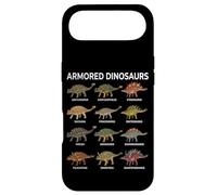 Custodia per iPhone Air Tabella dei dinosauri corazzati - Anchilosauri e stegosauri