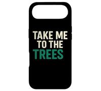 Custodia per iPhone Air Take Me To The Trees Natura Escursionismo Citazione