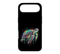 Custodia per iPhone Air Tartarughe del mondo Color Splash Paint Art