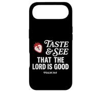 Custodia per iPhone Air Taste And See That Lord is Good Psalm 34:8 Christian Verse