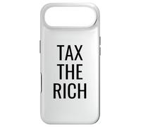 Custodia per iPhone Air Tax The Rich - Clean Black Font