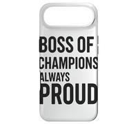 Custodia per iPhone Air Tazza Boss Of Champions, Sempre Orgoglioso Della Leadership