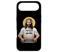Custodia per iPhone Air Techno Merch HARDSTYLE IS MY RELIGION Jesus Hardstyle