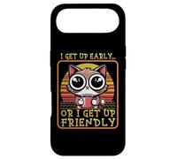 Custodia per iPhone Air Teen Grumpy Morning Girl I Get Up Early Or Get Up Friendly