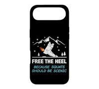 Custodia per iPhone Air Telemark Skiing Squats Should Be Scenic