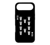 Custodia per iPhone Air Ten Of Cups Coffee Tarot Barista Carte da Gioco Latte