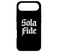 Custodia per iPhone Air Teologia Riformata Sola Fide Faith Alone Christian Design