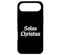 Custodia per iPhone Air Teologia Riformata Solus Christus Cristo Solo 5 Solas Design