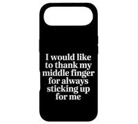 Custodia per iPhone Air Thanks To My Middle Finger For Having My Back |-