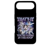 Custodia per iPhone Air “THAT’S IT YOU’RE GOING IN THE SOUP” Gatto Divertente