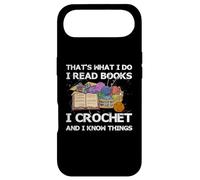 Custodia per iPhone Air That What I Do I Read Books I Crochet I Know Things