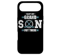 Custodia per iPhone Air That's My Grandson Out There Ice Hockey Grandma Grandpa Gift