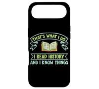 Custodia per iPhone Air Thats What I Do I Read History And I Know Things Book Reader