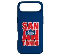 Custodia per iPhone Air The Alamo On San Antonio Bold Lettere Texan Pride Vintage