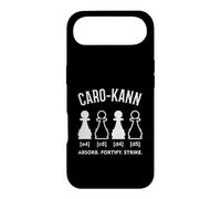 Custodia per iPhone Air The Caro Kann Defense Scacchi Apertura Retro Silhouette Grafica
