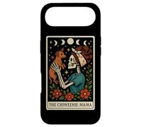 Custodia per iPhone Air The Chiweenie Mama Dog Mom Scheletro Tarocchi Carta Witchy Moon