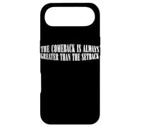 Custodia per iPhone Air The Comeback Is Always Greater Than The Setback - -