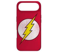 Custodia per iPhone Air The Flash Logo Distressed White & Yellow