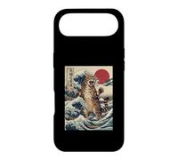 Custodia per iPhone Air The Great Wave Off Kanagawa Cat Arte giapponese