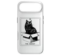 Custodia per iPhone Air The Hermit Tarocco Card Cat in Box Mystic Funny Cat