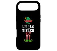 Custodia per iPhone Air The Little Sister Elf, divertente gruppo familiare di Natale
