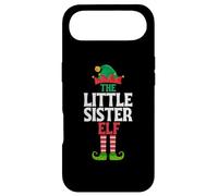 Custodia per iPhone Air The Little Sister Elf, divertente gruppo familiare di Natale
