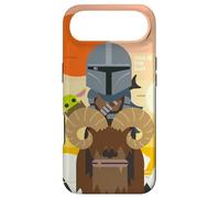 Custodia per iPhone Air The Mandalorian Mando and Grogu Bantha Ride