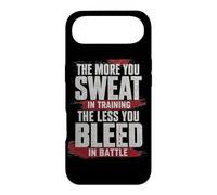 Custodia per iPhone Air The More You Sweat in Training, The Less You Bleed in Battle