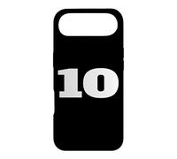 Custodia per iPhone Air The Number 10 Ten Sports Team - Stampa frontale per compleanno