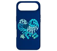 Custodia per iPhone Air The Ocean is My Happy Place Sea Beach Life Better Flip Flops