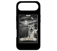 Custodia per iPhone Air The Selfie Cat Tarocchi Invasione UFO Alien Cat Amante