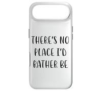 Custodia per iPhone Air "There's No Place I d Rather Be Funny Idea White Lie Party