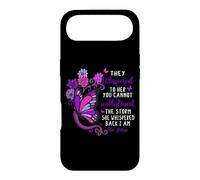 Custodia per iPhone Air They Whispered You Cannot Withstand Storm Women Im the Storm